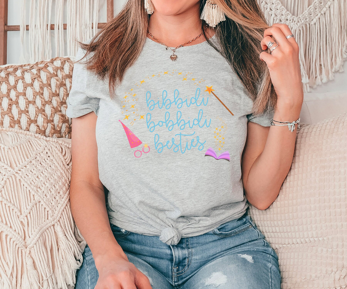 Bibidi Bobidi Besties Tshirt, Bibbidi Tshirt, Best Friends Shirt, Best Friend Tshirt, Best Friends Tee, Besties Shirt, Best Friends Gifts