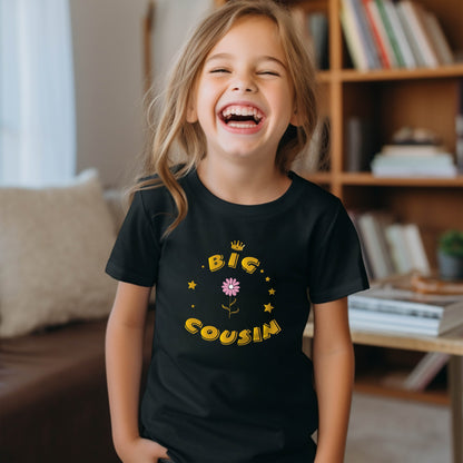 Big Cousin Toddler Shirt, Cool Cousin Shirt, Family Shirt, New Baby Cousin Gift, Birthday Gift, Gift for Her, Gift for Him, Kids Shirts